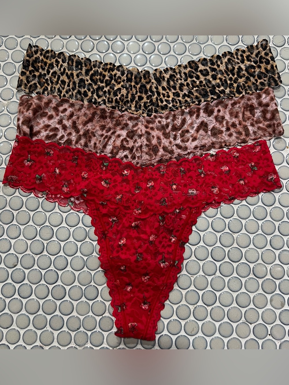 Victoria’s Secret Lacie Thong 3 Set